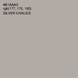 #B1AAA5 - Silver Chalice Color Image